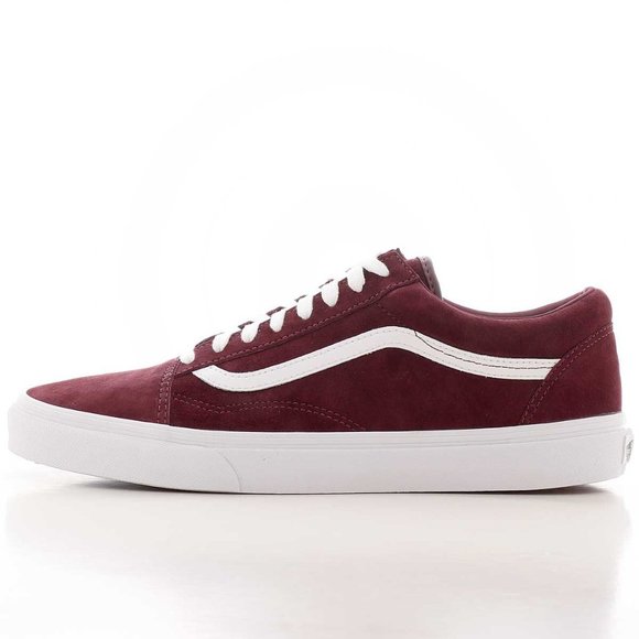 NIB Vans Old Skool Pig Suede Port Royale/True White VN0A4BV5S3N1 US Mens 11/12 - Picture 7 of 10
